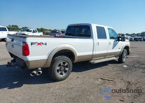 2011 Ford F-250 Lariat z USA, uszkodzony, nr VIN 1FT7W2BT3BEB53266